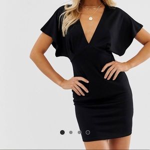ASOS Black Batwing dress